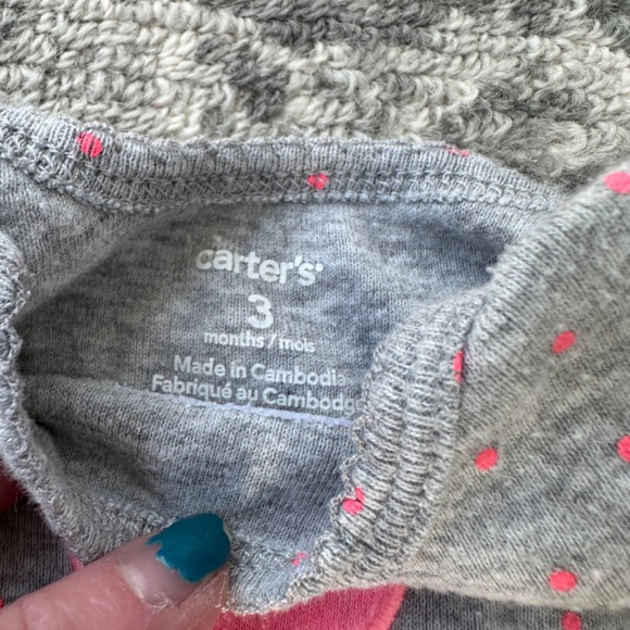 Bundle Baby Girl 0-3M Sleeper & Onesies - Picture 2 of 6